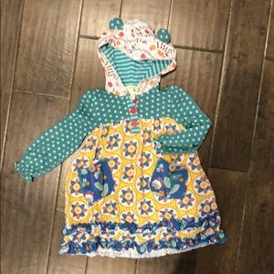 18-24 mo Matilda Jane hooded dress